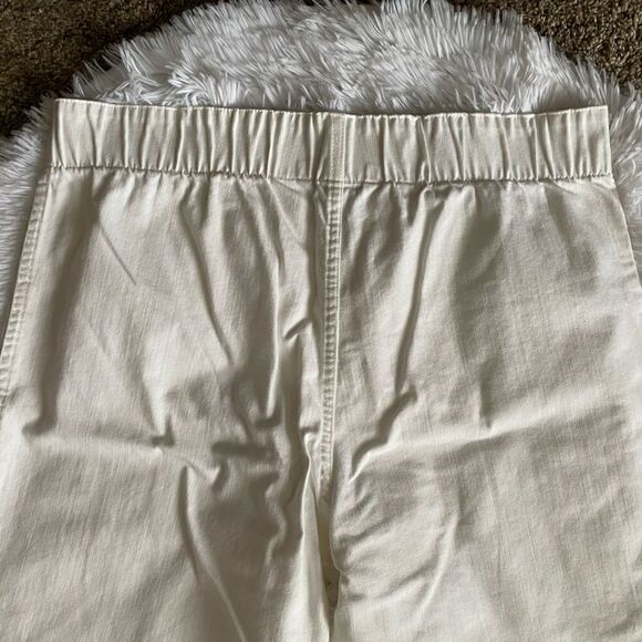 Soft Surroundings Pull On Pants White Elastic Waist Womens Size XL - Picture 4 of 6